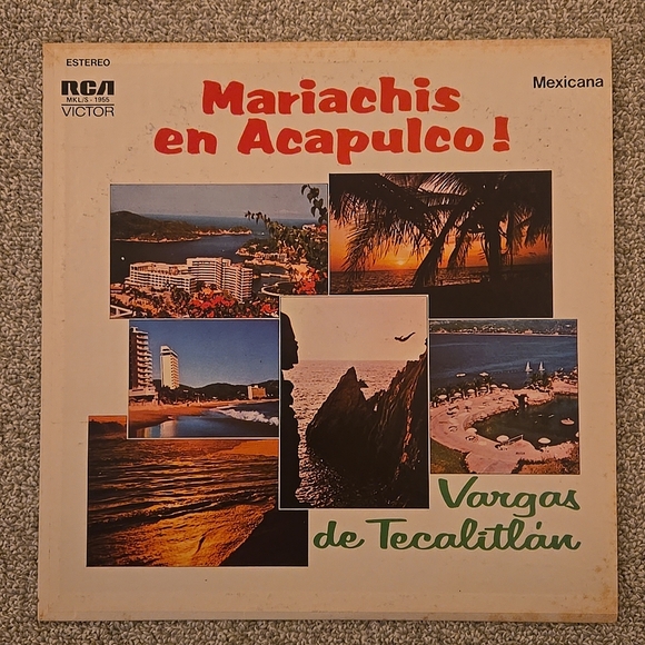Mariachi Vargas De Tecalitlán – Mariachis En Acapulco! (RCA Victor – MKL/S 1955 - Picture 1 of 6